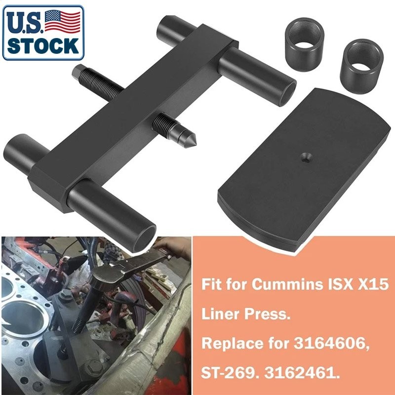 3164606 Cylinder Liner Press Installer Tool Heavy Duty For Cummins ISX X15