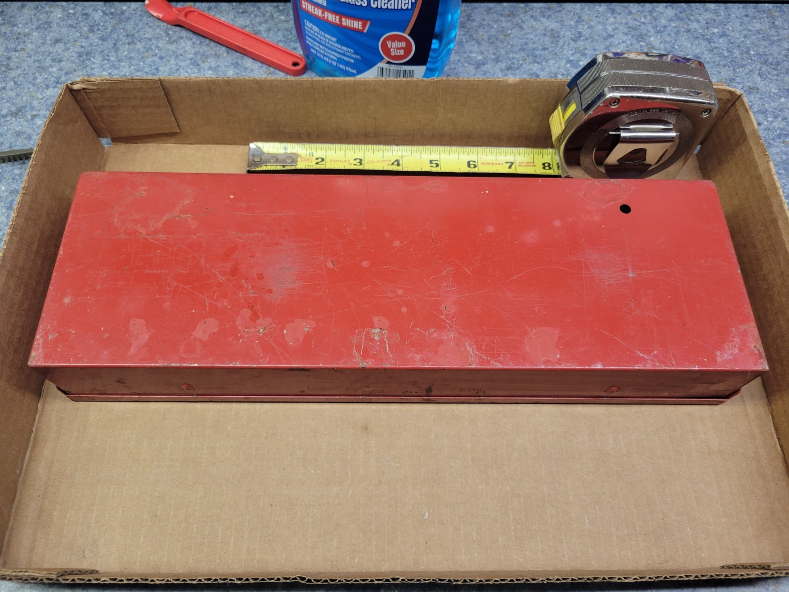 Wright Tool Red Tool Box For 3/8″ Socket Set (Box only No Tools)