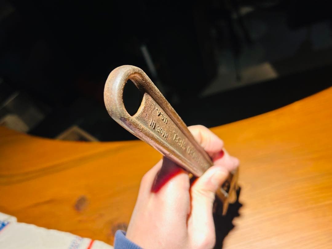 Vintage item!! ️ Obtained from a foRMer US ARMy colonel Crescent monkey wrench