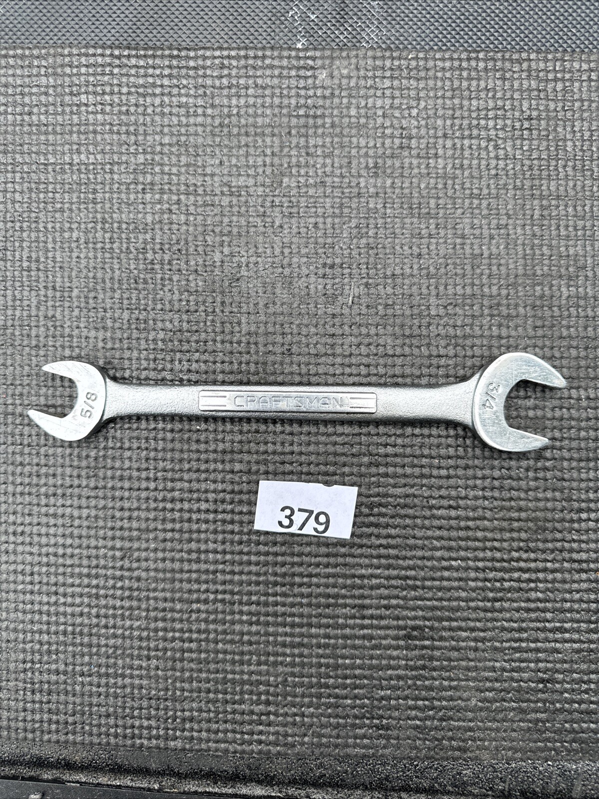 Craftsman 5/8″ X 3/4″ Open End Wrench Vintage V Series Made in USA 44582