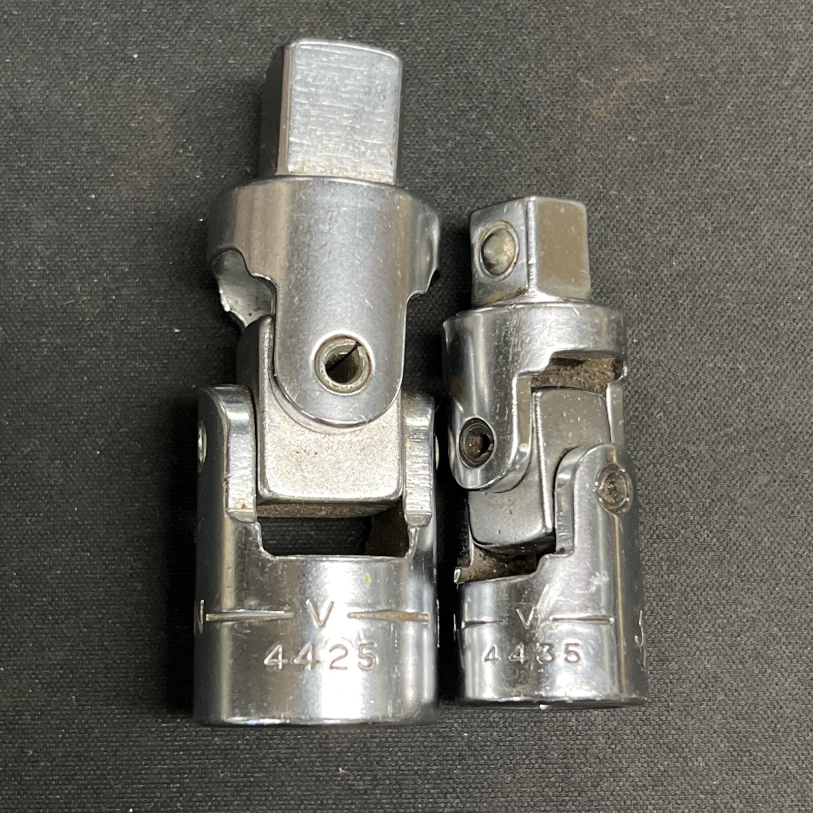 2 Craftsman Universal Joints V 1/2″ & 3/8″, 4435 & 4425