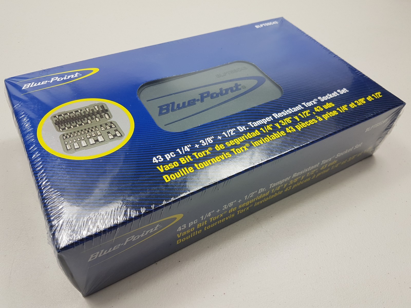 Blue Point 43pc Torx Socket Set with E-Torx – As sold by Snap On.