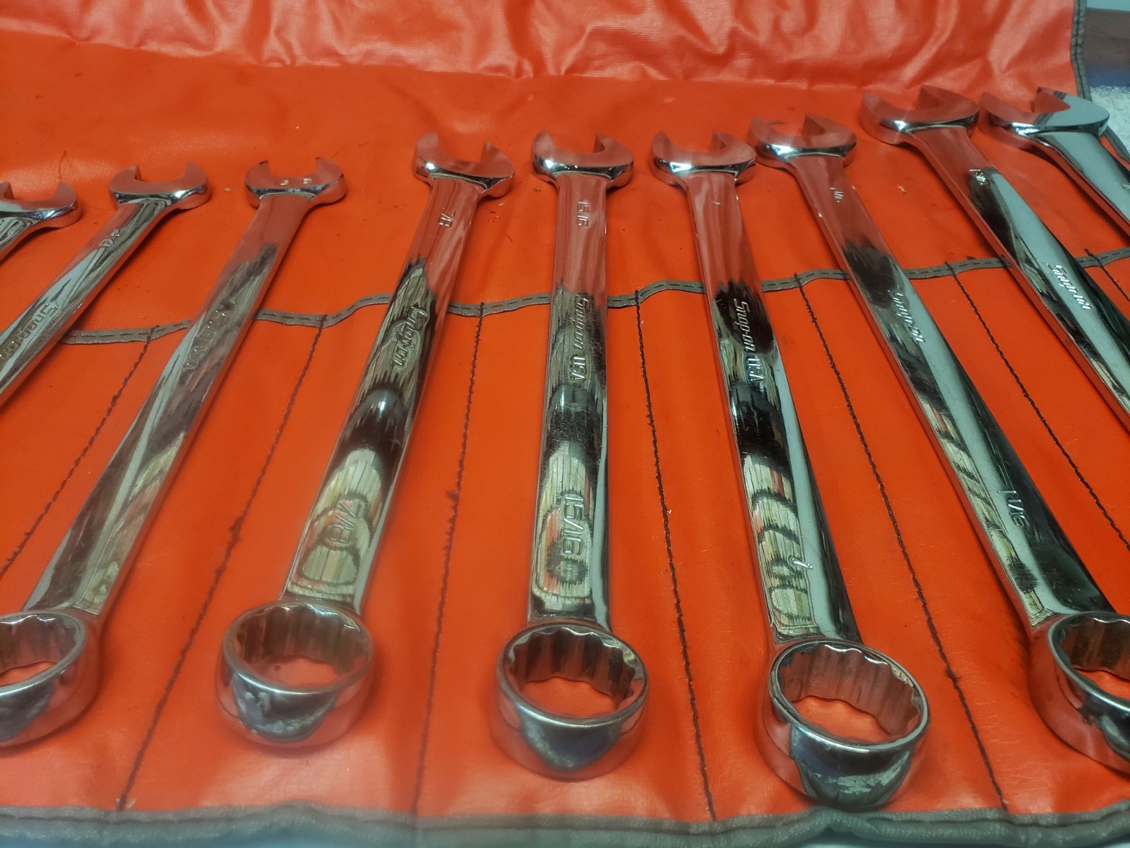 Snap On SAE Wrench Set 14 Pieces Oex Soex