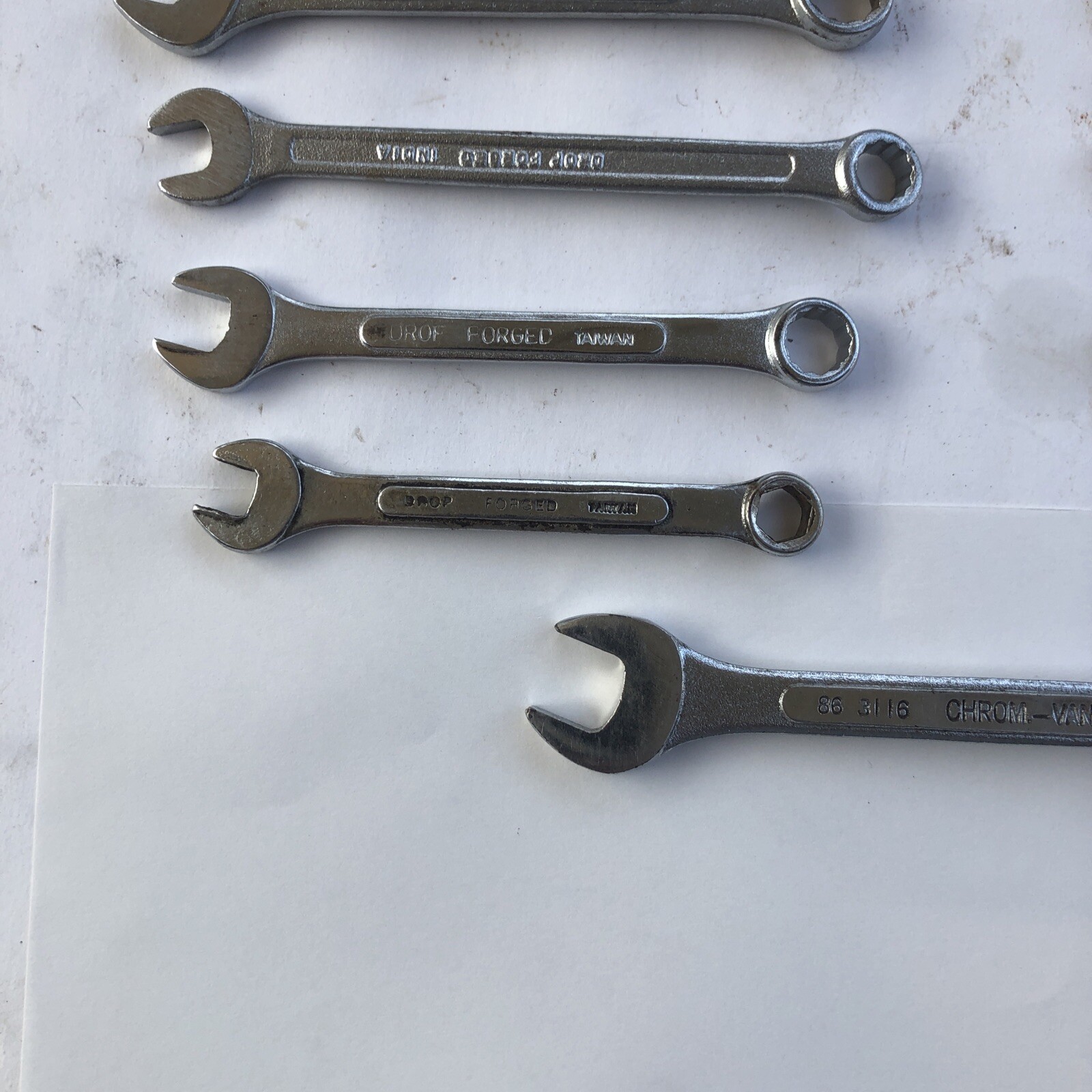 17 Piece Assorted Combination Wrench Set – 12 Point Drive Super Nice