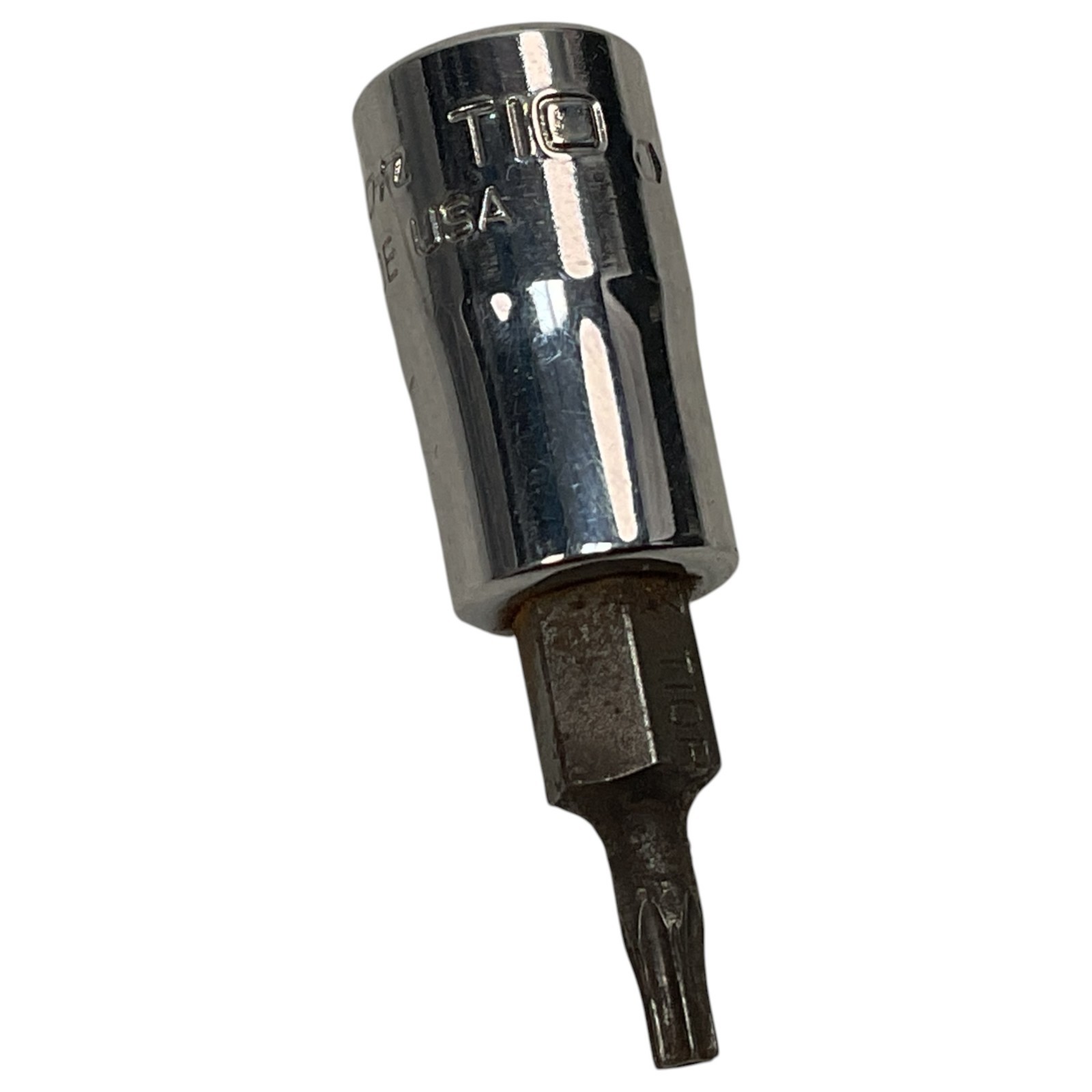 Snap-on TLE50 E5 External Torx Shallow Socket 1/4″ Drive Chrome USA Tool