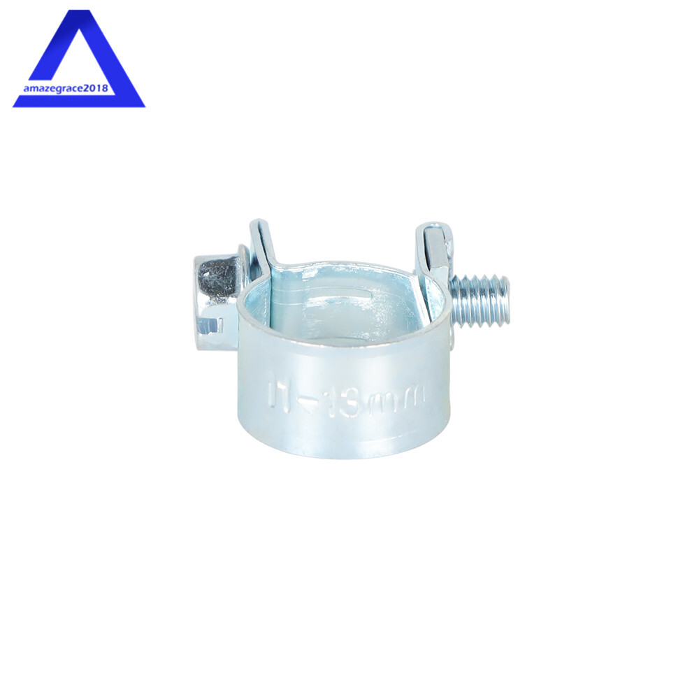 30 Pcs 1/4″ 5/16″ 3/8″ Fuel Injection Gas Line Hose Clamps Clip Pipe Clamp