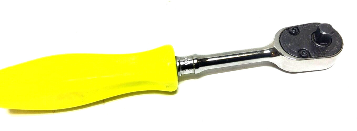 NEW Snap-on™ 1/4″ drive 6 7/8″ long Hi-Viz Handled Ratchet THLD72HV Dual 80 Tech