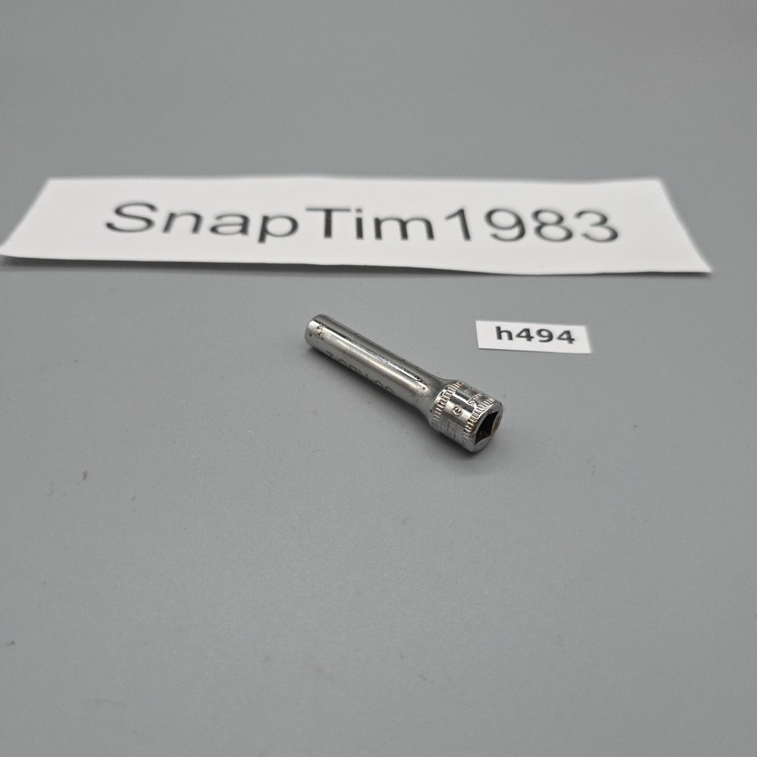 Snap-on Tools STMM5.5 Socket 1/4″ Drive 5.5mm Metric Deep 6 Point USA