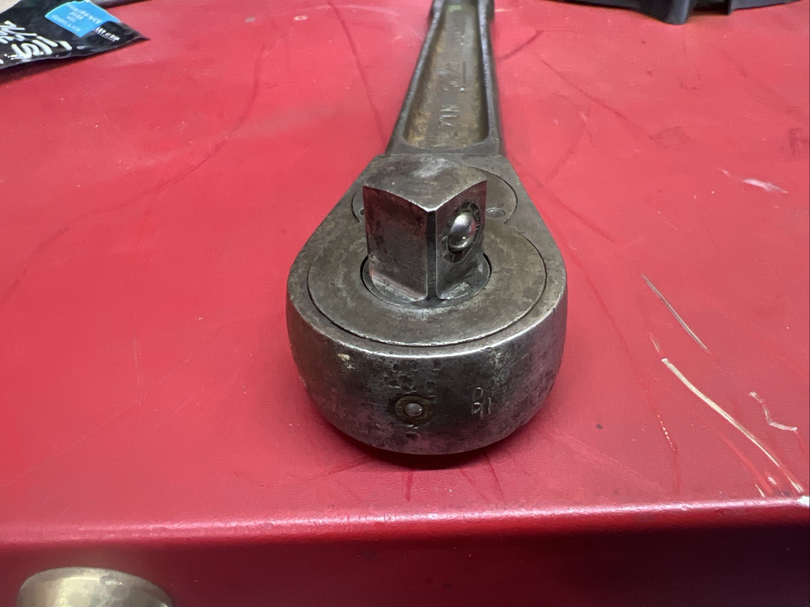 SNAP-ON RARE US GOV’T 1945 G RATCHET NO. 71 N 1/2″ DRIVE SNAP ON