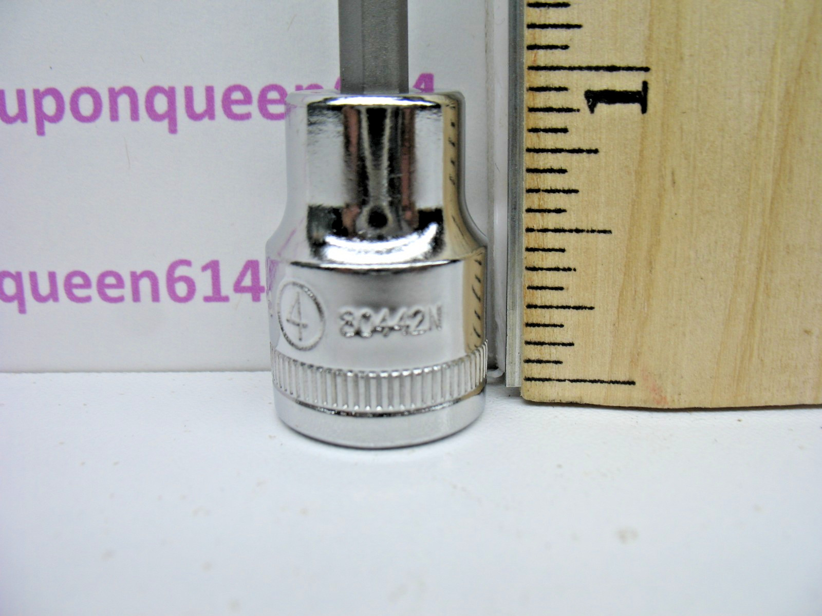 GearWrench 80442N, 3/8″ Drive Hex Bit Socket Long 4mm – Brand New