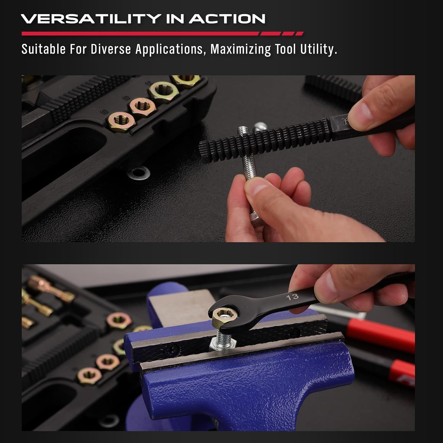 Thread Repair Chaser 49-Piece Tool Set