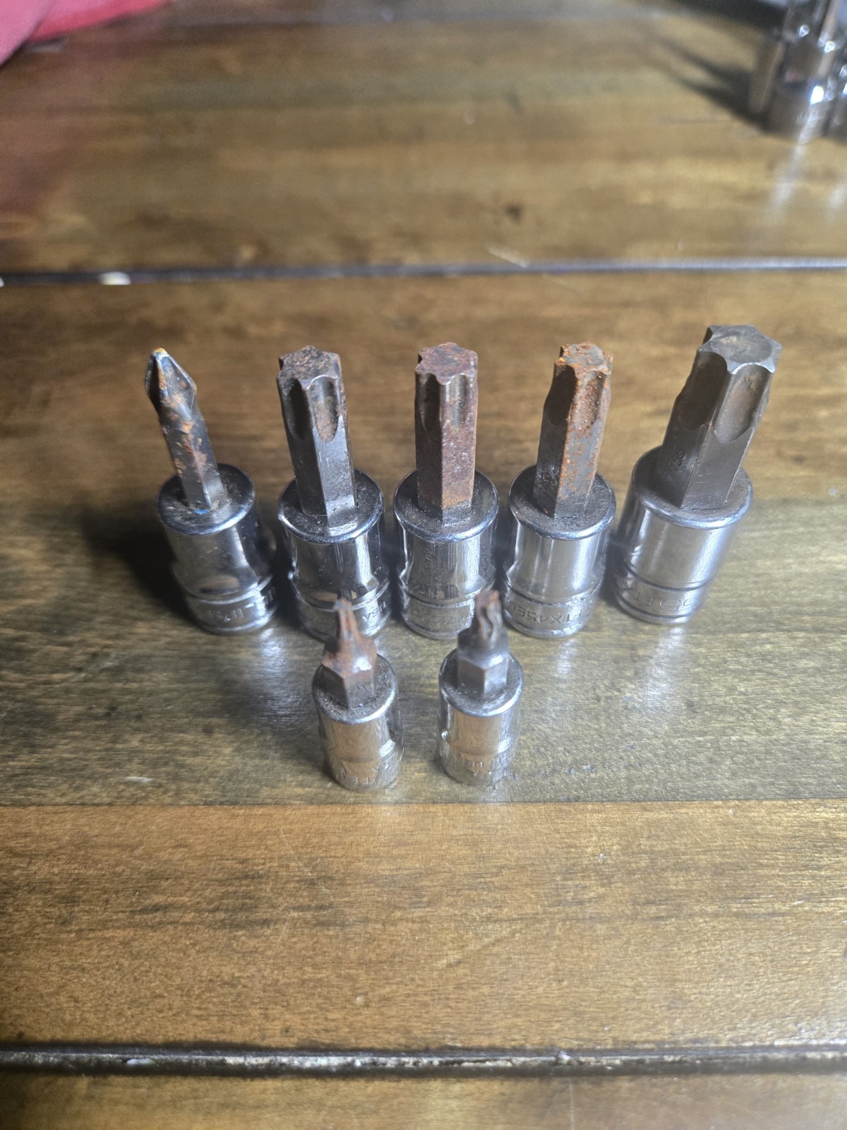Snap On Torx And Philips Sockets 3/8″ 1/4″