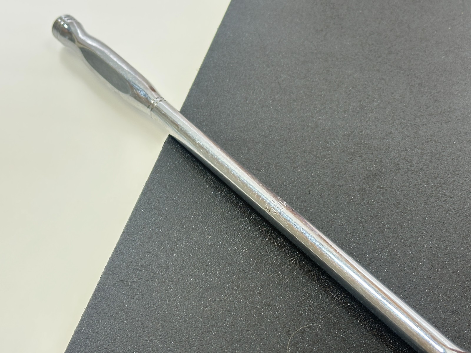 🇺🇸 MAC Tools USA 12″ Long Full Polish Chrome Breaker Bar, 3/8″ Drive, X12SF