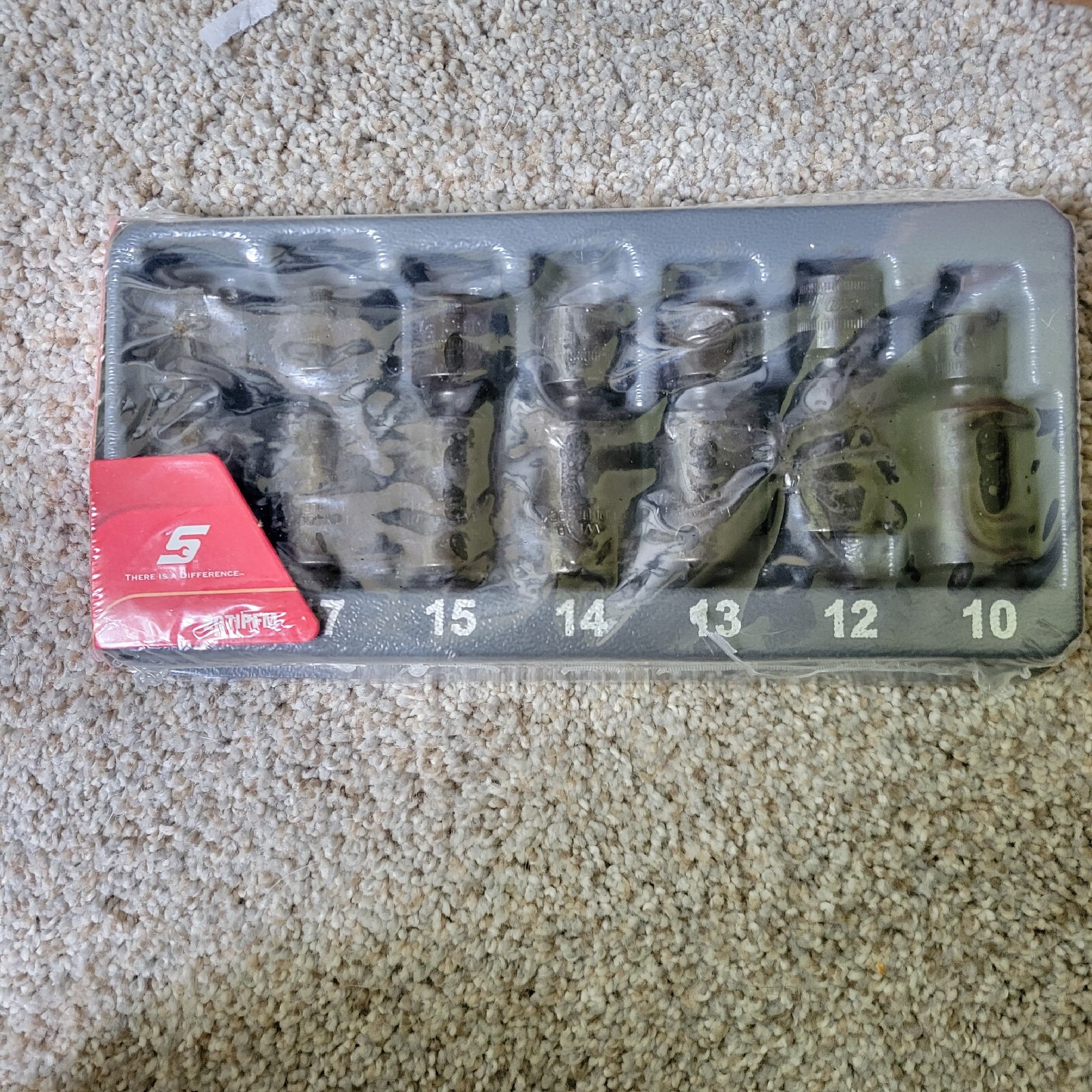 Snap On 7 pc 3/8″ Drive 6-Point Metric Flank Drive® Shallow Impact Swivel Socket