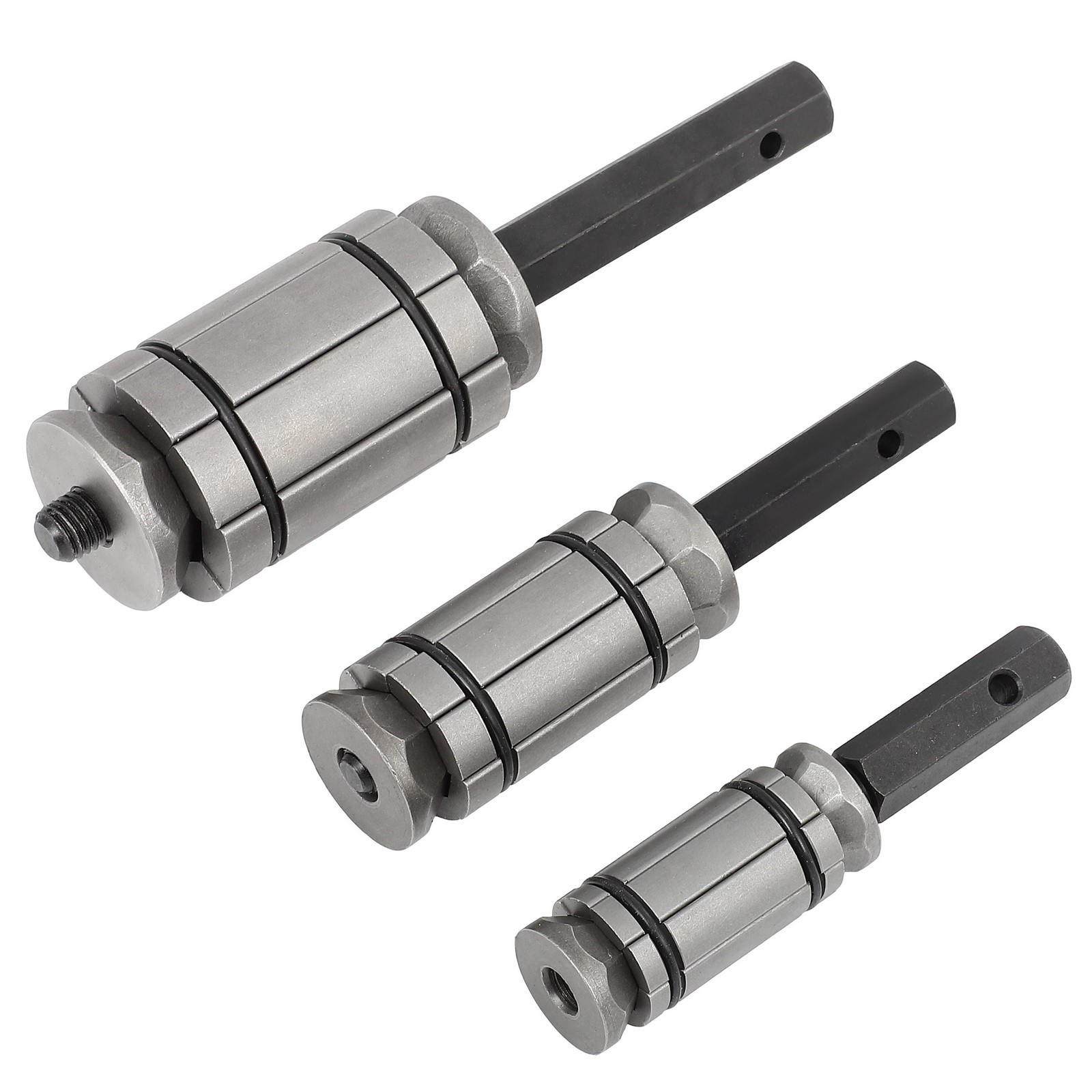 Exhaust Pipe Expander Tail Pipe Muffler Spreader Tool 3 Pieces 1-1/8″ to 3-1/2″