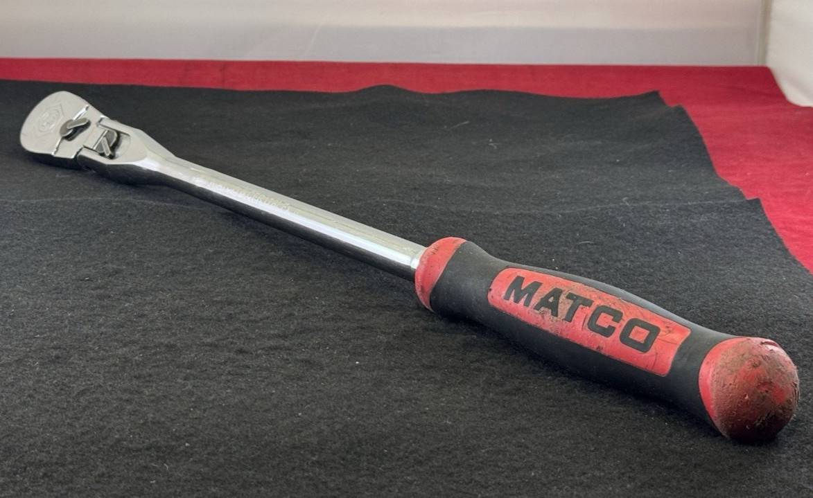 Matco CFR178LFX 1/2″ Dr 20-1/4″ 88 Tooth Locking Flex Ratchet w/ Ergo Handle