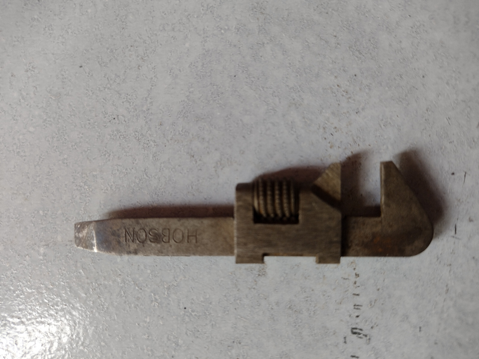 HOBSON miniature Adjustable Wrench – Approx. 68MM longWrench