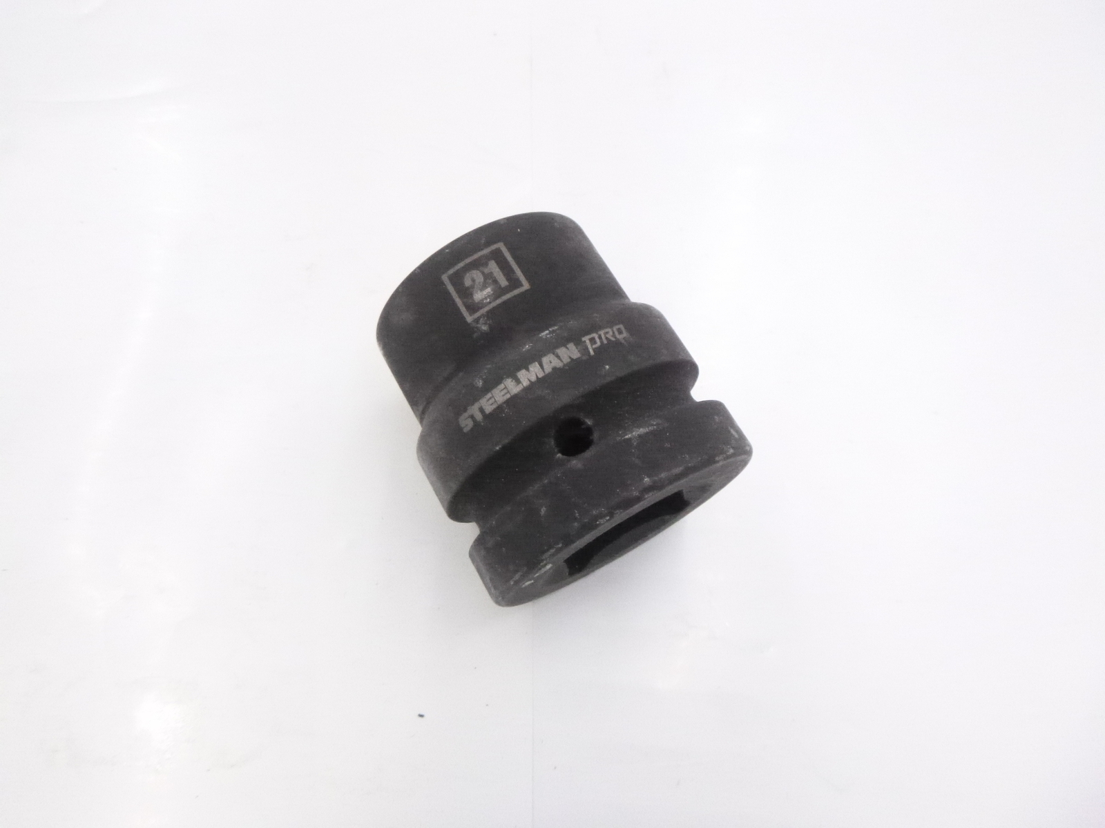 Steelman Pro 1 in. Drive 21mm Shallow 4 Point Square Budd Impact Socket 79390