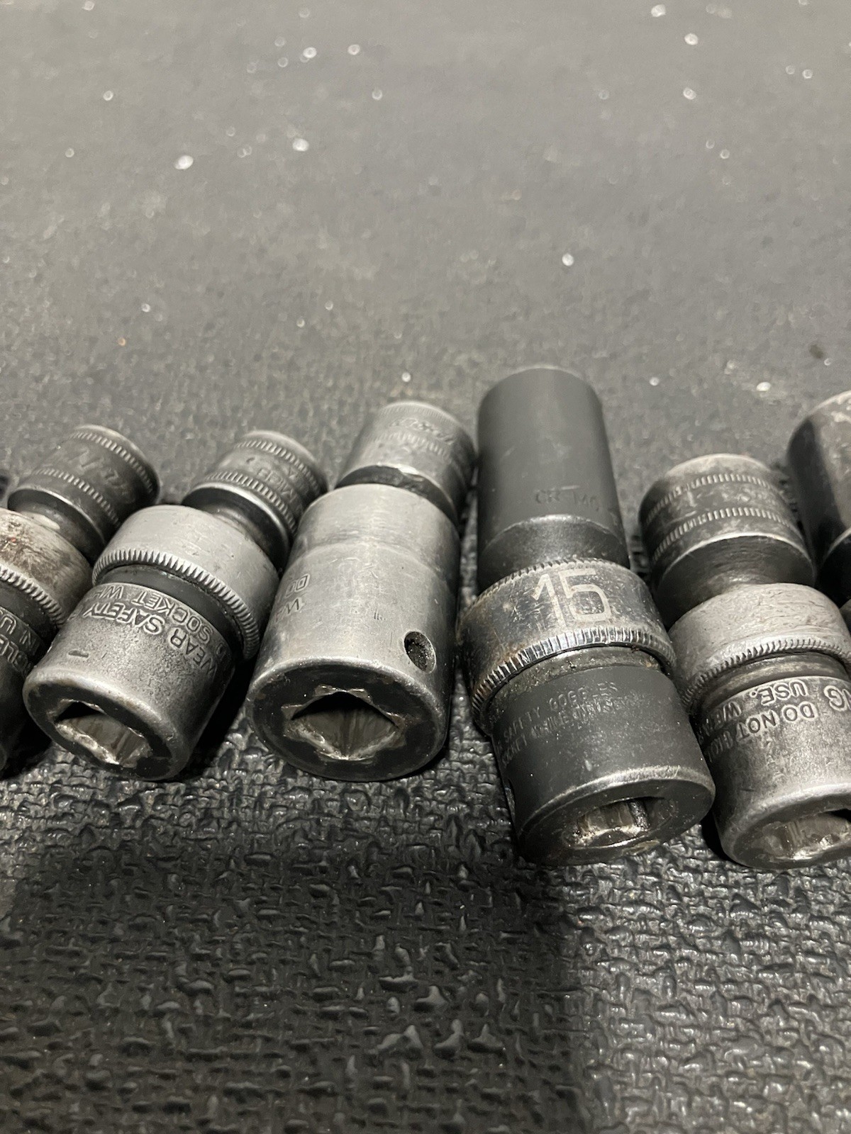 Snap On Matco Mac 3/8 Metric Impact Wobble Swivel Socket Set