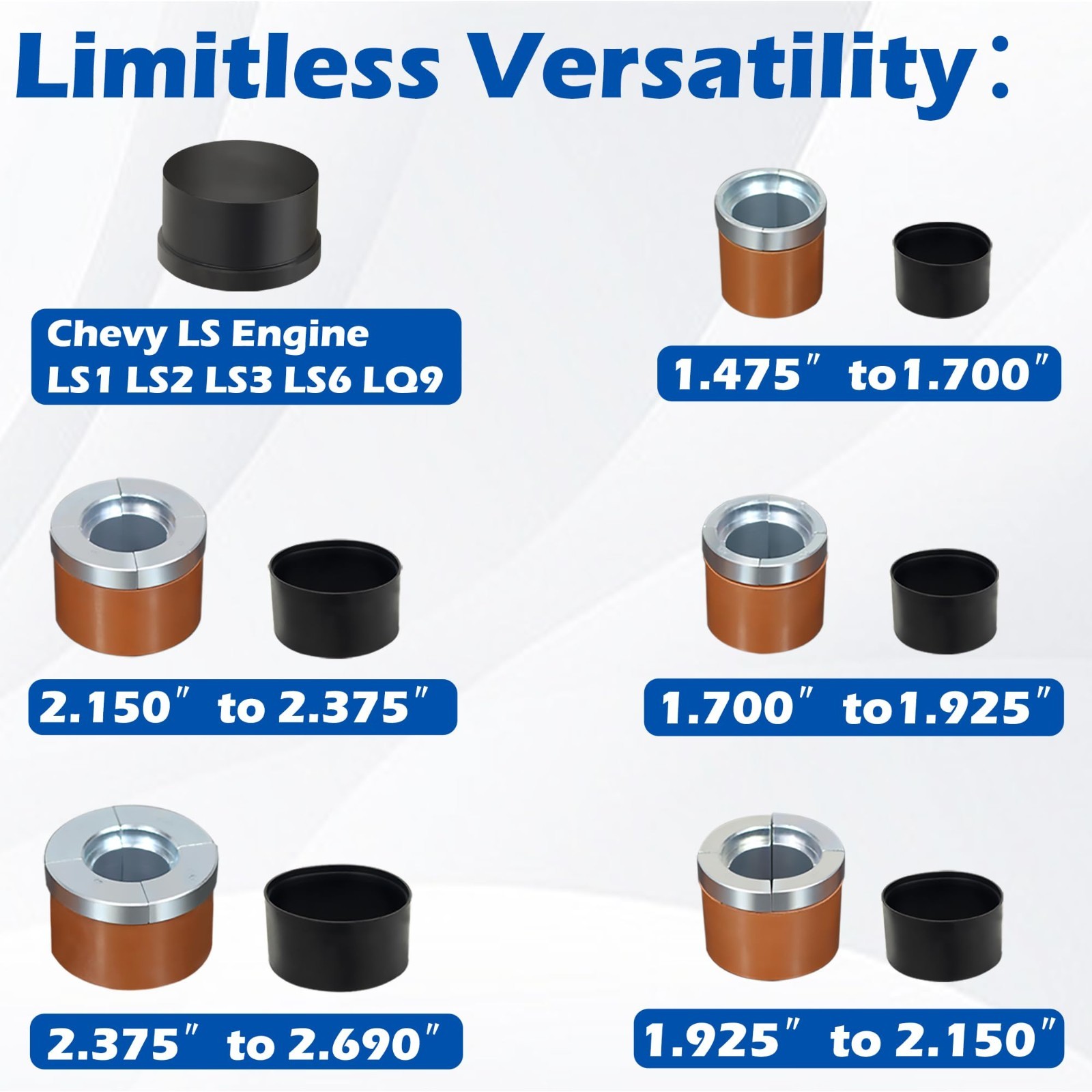 Engine Cam Bearing Install & Removal Tool Kit for Chevy LS & Most Vehicles
