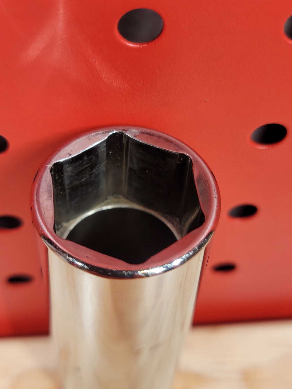 Snap-on Tools TS281 7/8″ SAE 6-Point 1/2″ Drive Deep Flank Drive Socket USA