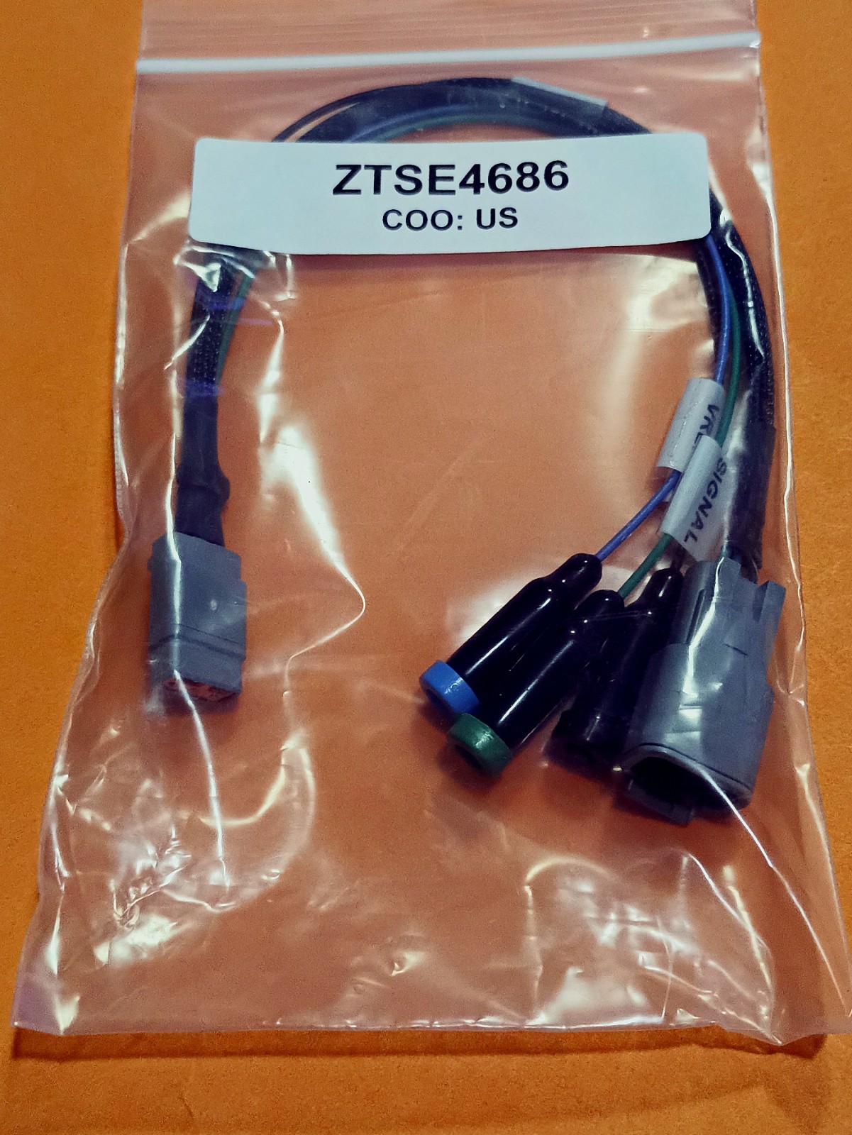 OTC TOOLS ZTSE 4686 UVC PRESSURE SENSOR BREAKOUT HARNESS NEW IN PLASTIC POUCH
