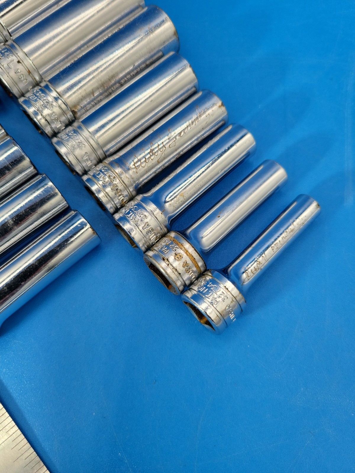 Snap-on Socket Set ⅜” Dr 10mm to 19mm ¼» to ⅞» 6 Pt 20 Pcs SFSM SFS Series T-4-1
