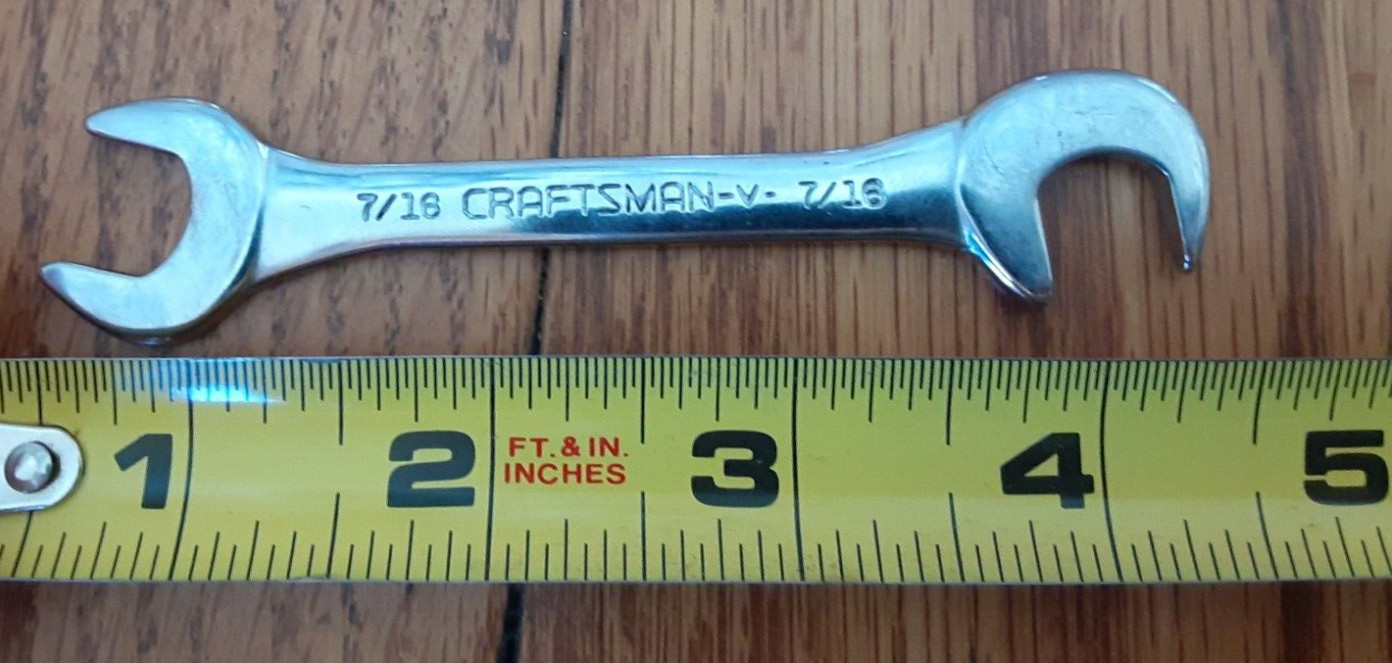 Craftsman 8pc. oped end ignition wrench set v series 9-4306