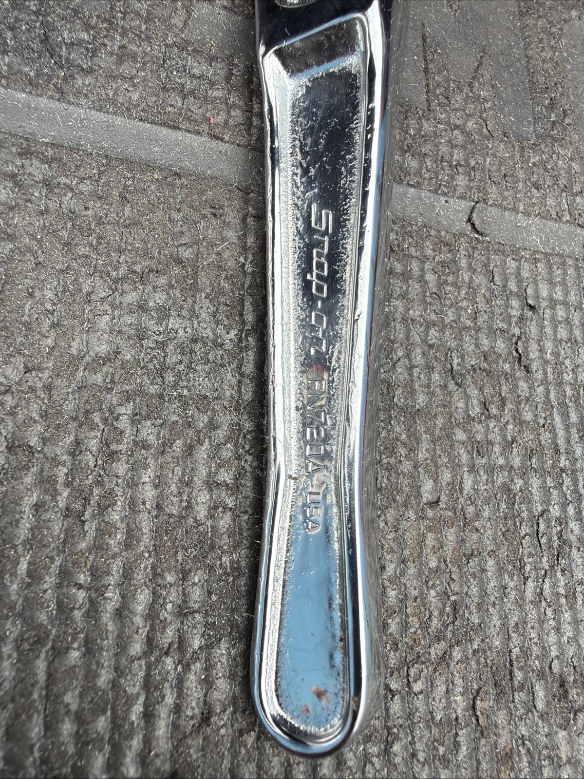 Snap-On Tools USA FN720A Polish Chrome Ratchet 3/8″ Drive – Short Handle 6″ Long