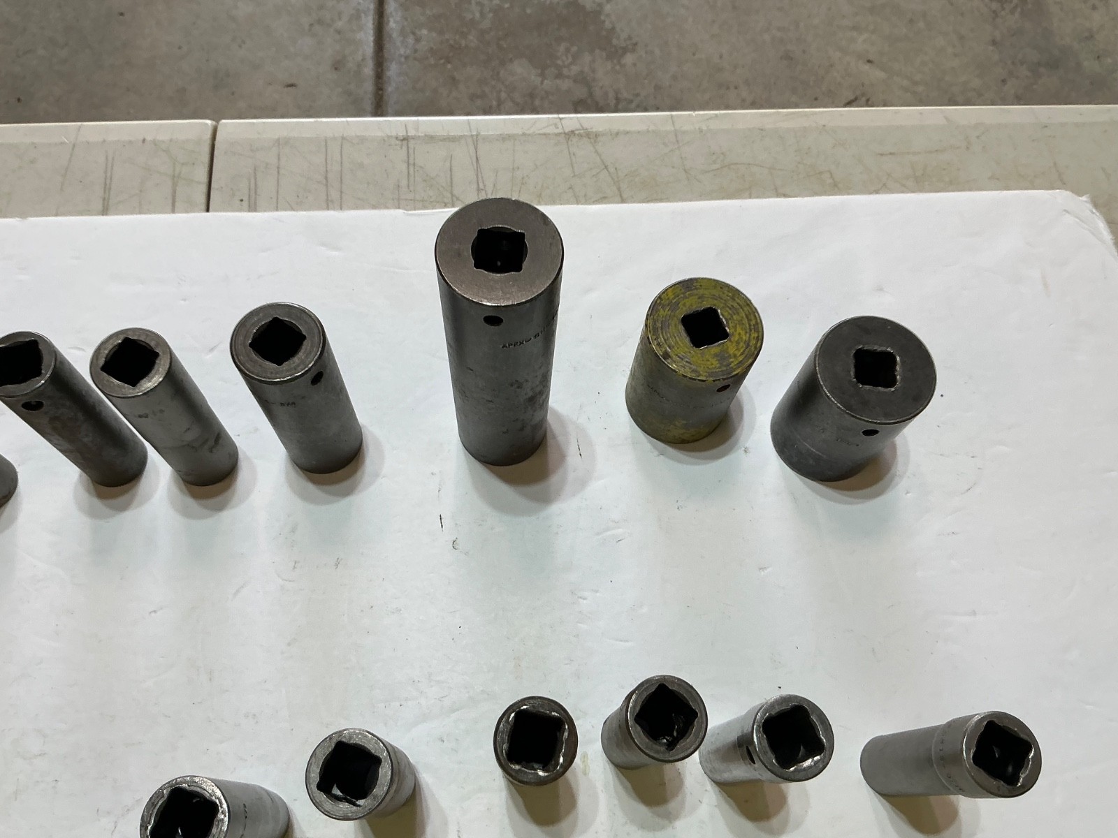 14 asst Apex 1/2″ drive deep impact sockets 6 and 12 pt all for $45 OBO