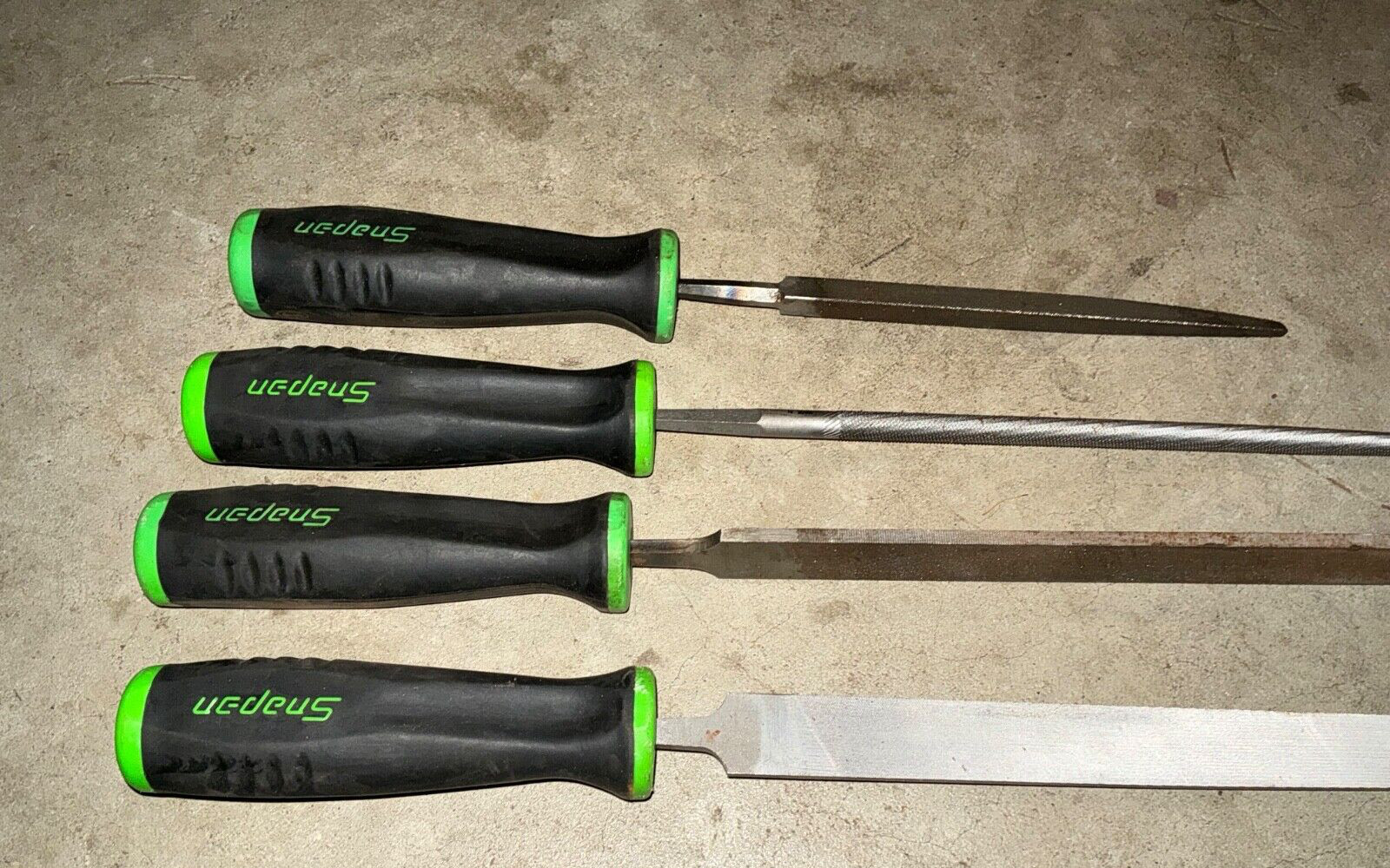 Snap-On Tools USA SGHBF500A Mixed File Set (1) Triple Square (2) Mill (1) Round