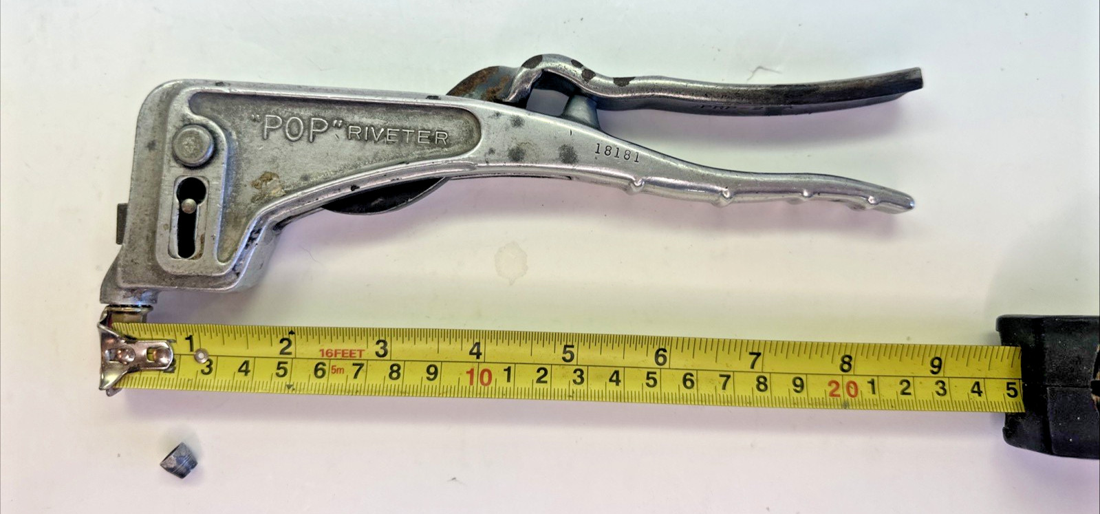Vintage USM Pop Riveter PRP-24A United Shoe Machinery Corp Hand Rivet Used