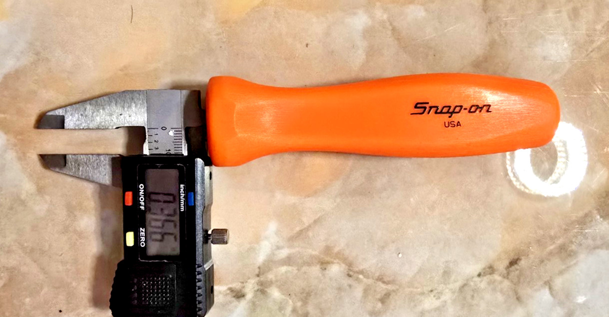 Snap-On ™ Orange Replacement Repair 1/4″ 3/8″ 1/2″ RATCHET HARD PLASTIC HANDLE