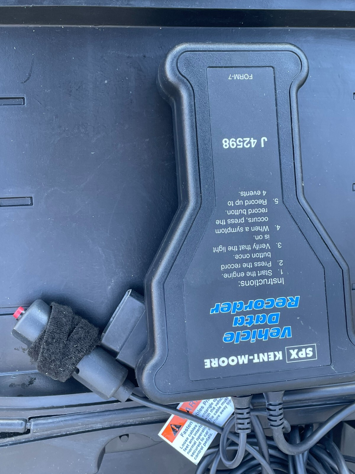 Kent-More J-42598 Vehicle Data Recorder Tool w/ Case