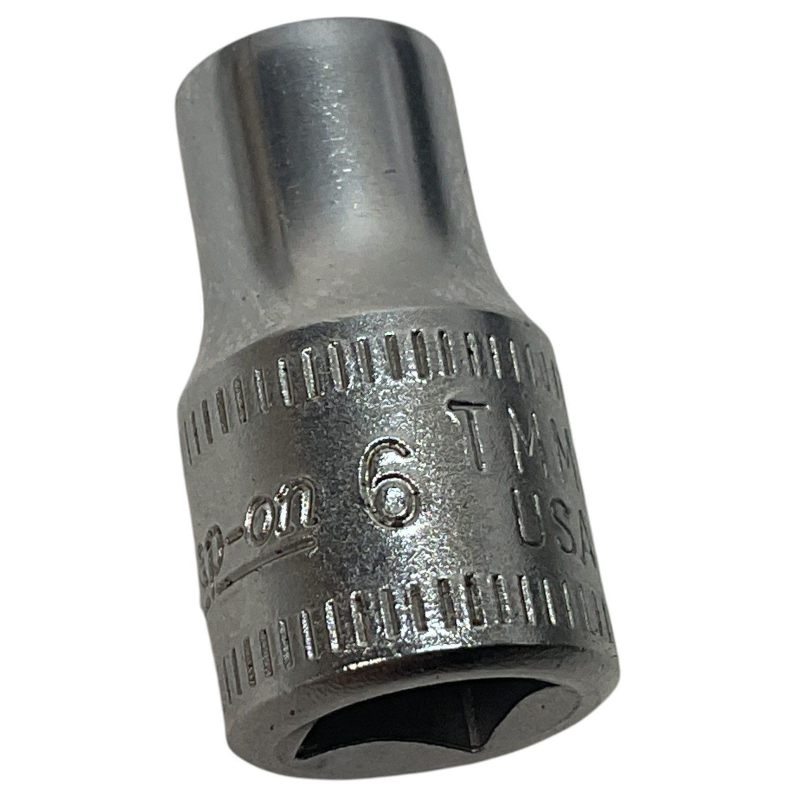 Snap-On TMM6 6mm 6 Point 1/4″ Drive Shallow Chrome Socket USA Tool Snap On Tools