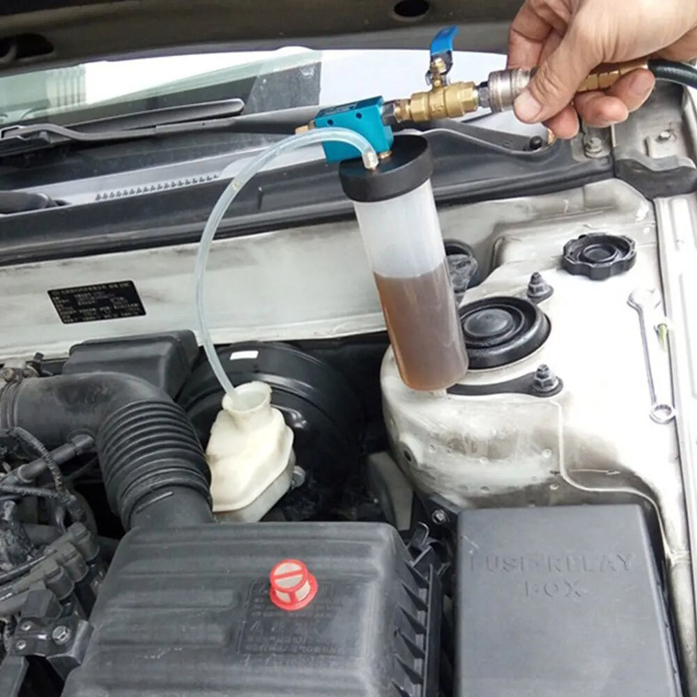 300cc Fluid Extractor Filling Syringe Transfer Liquid Pump Oil Extraction Auto