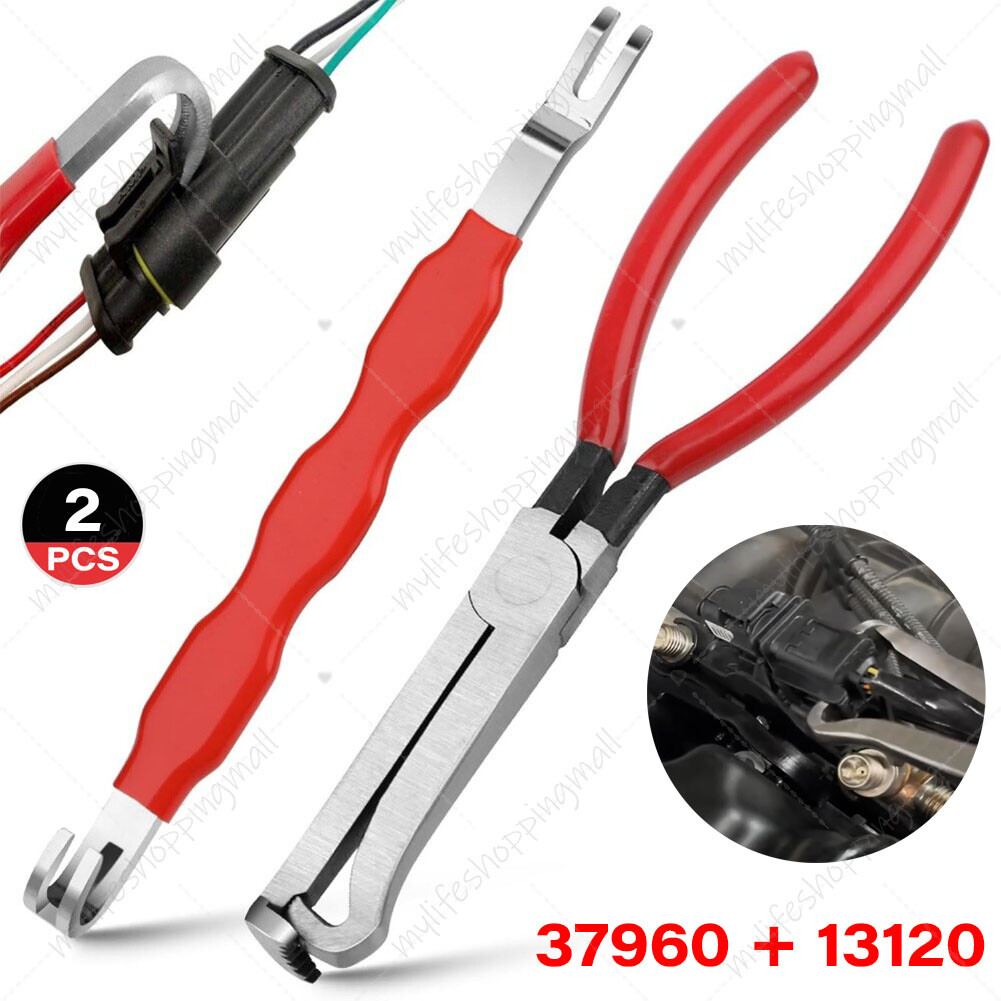 2X/Set Electrical Disconnect Pliers 37960 + Electrical Connector Separator 13120