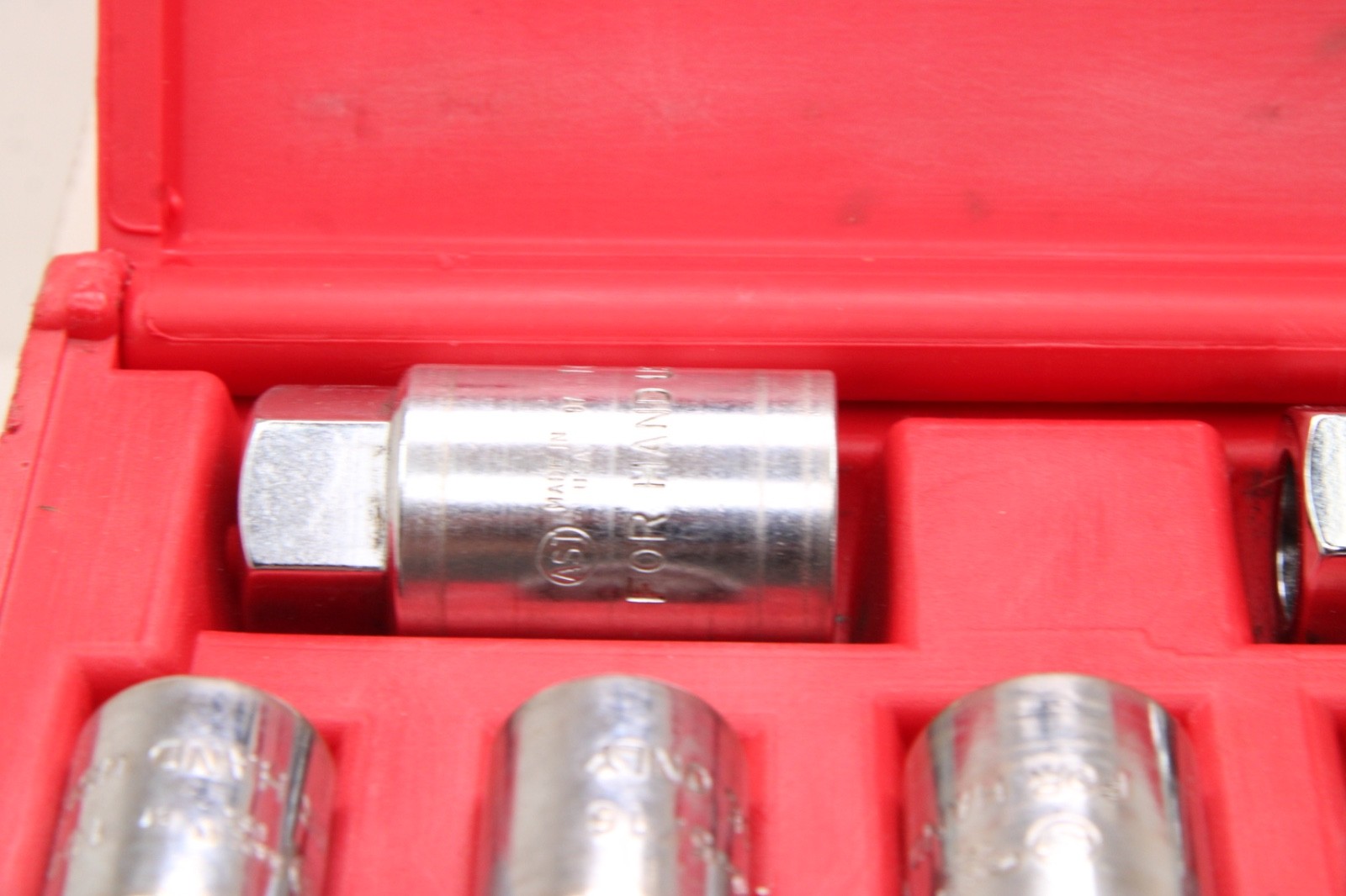 AST Tools 7 Piece SAE Chrome Standard Size Stud Puller/Remover Socket Set USA