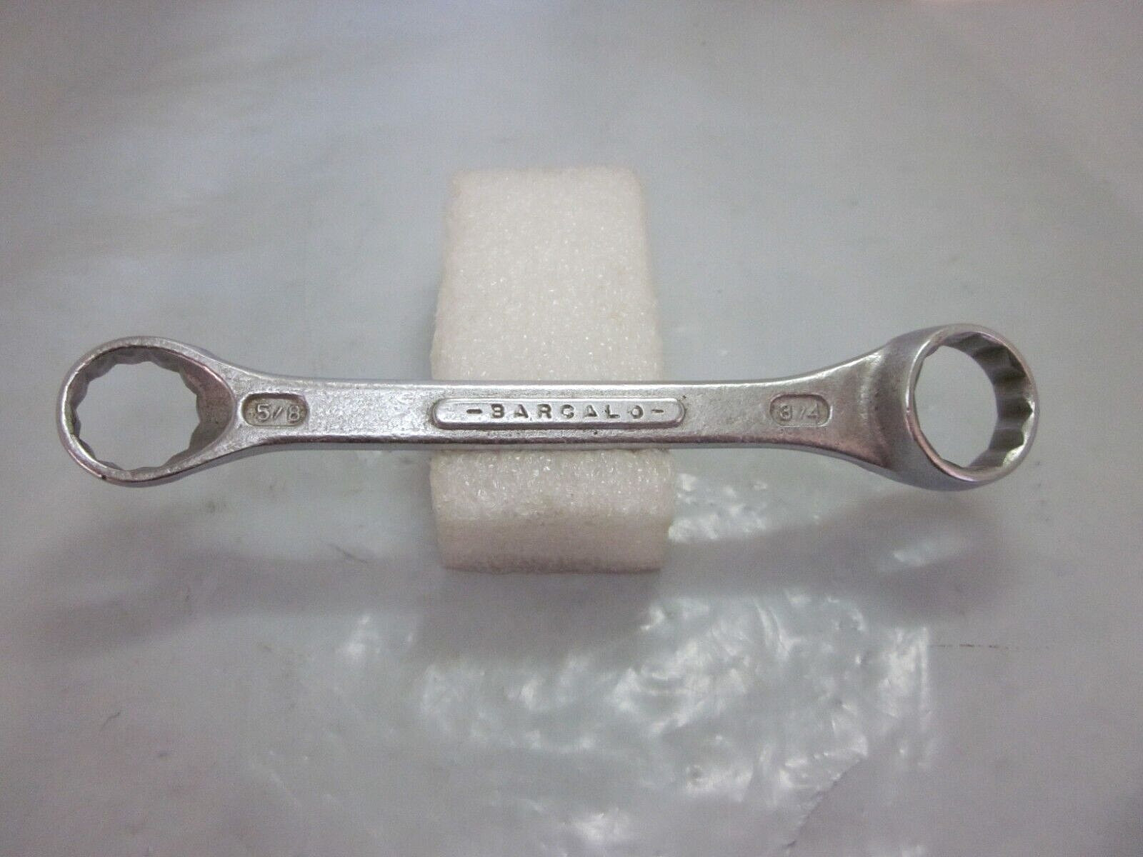 VTG BARCALO 5/8in. x 3/4in. Stubby 12Pts. Box End Wrench 1950’s 60’s Era USA