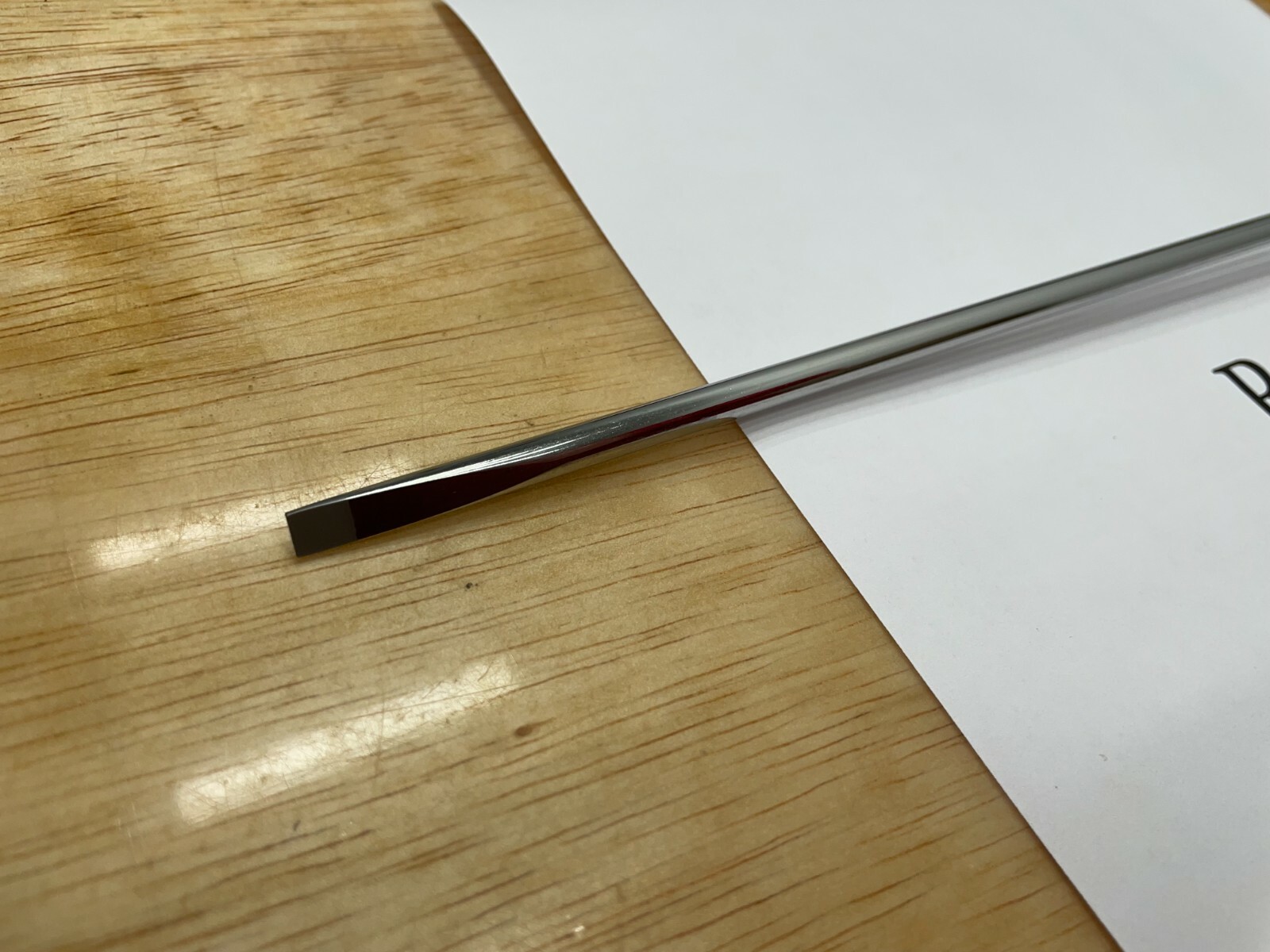 Snap-on Tools NEW ORANGE Soft Grip 7/32″ Flat Cabinet Tip Screwdriver SGD4120BO