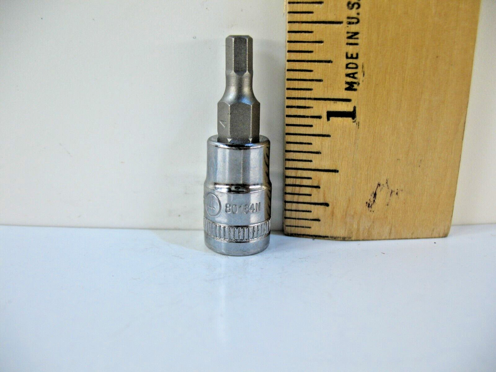 GearWrench 80164N, 1/4″ Drive Hex Bit Socket 4mm – Brand New