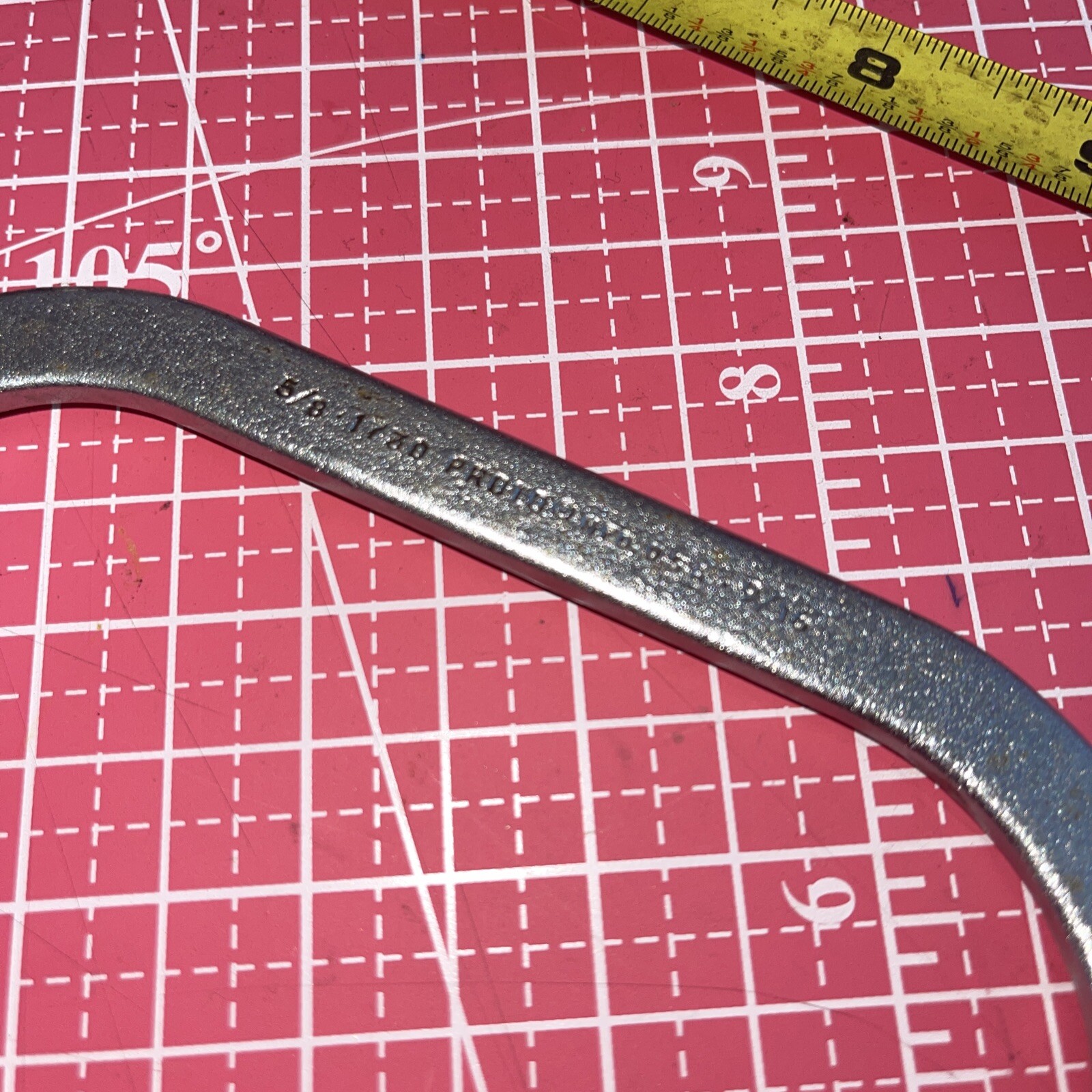Proto USA 1730 Professional 5/8 X 9/16 In SAE Banana Obstruction Wrench 12 Point