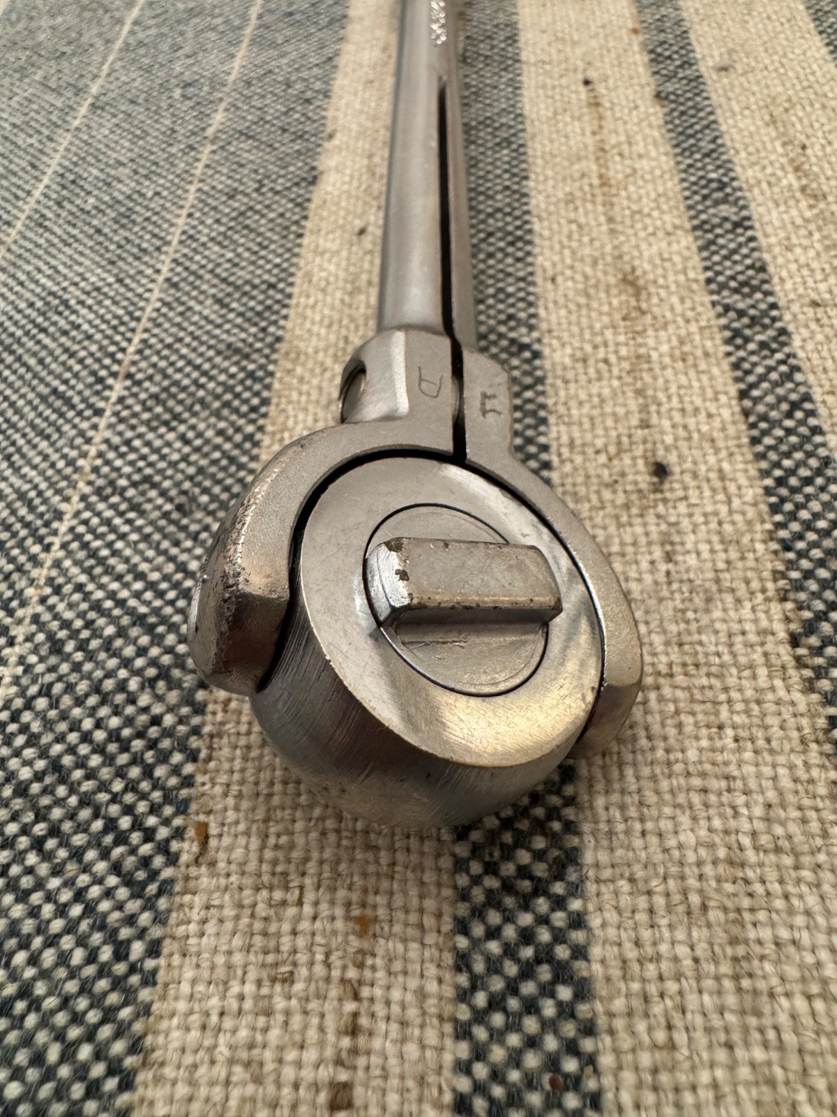 S-K Tools 3870 Roto-Ratchet 3/8” Drive Swivel Head Ratchet USA Vintage