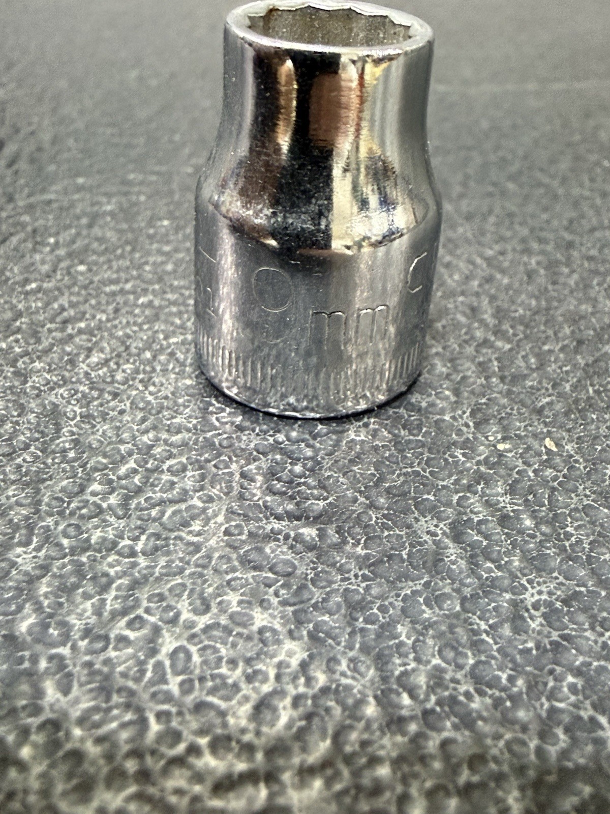 Vtg 9mm Craftsman G-Series Part 44301 – 3/8″ Drive 12-Point Socket USA Made