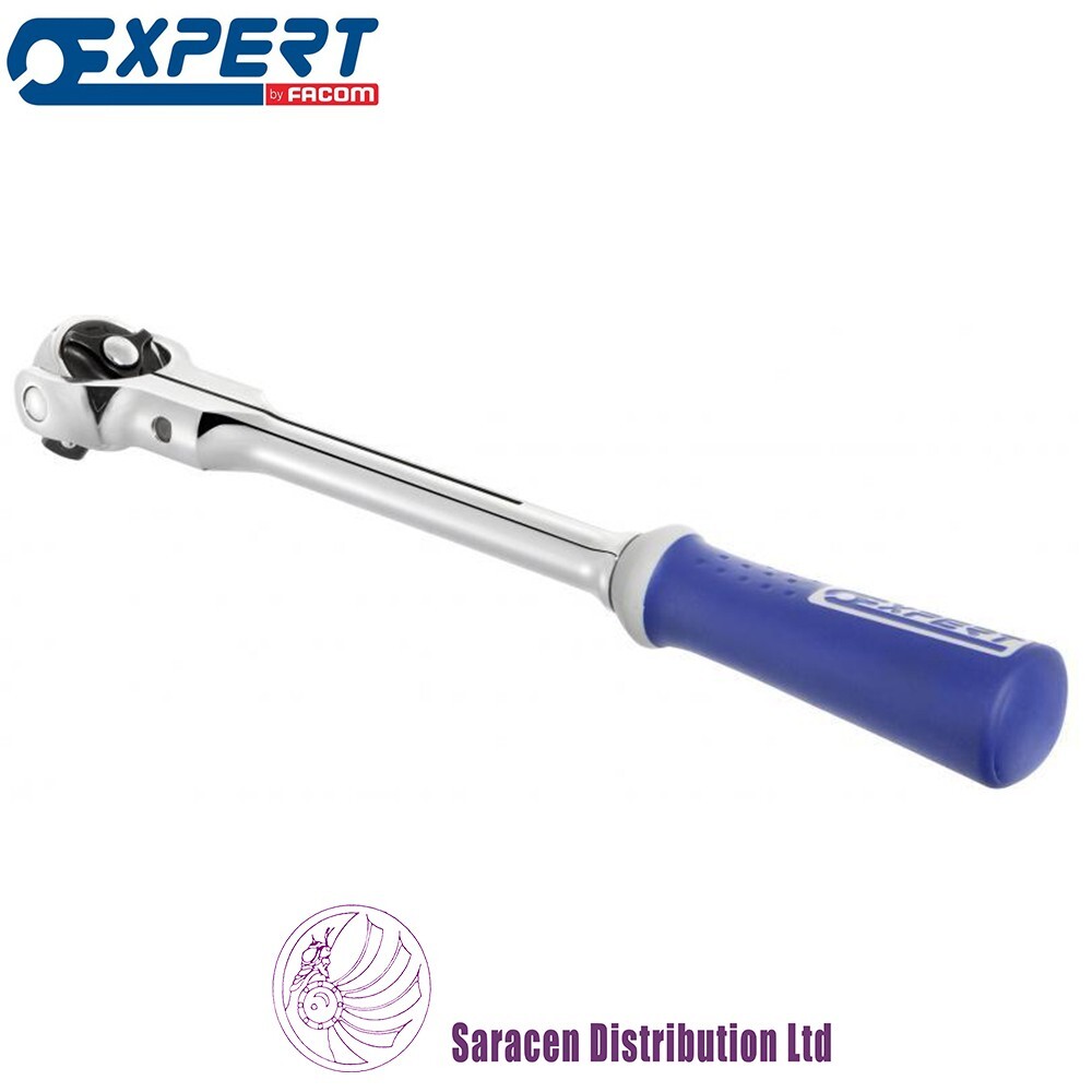 EXPERT BY FACOM 1/4in. DRIVE HINGED HEAD REVERSIBLE RATCHET – E030602