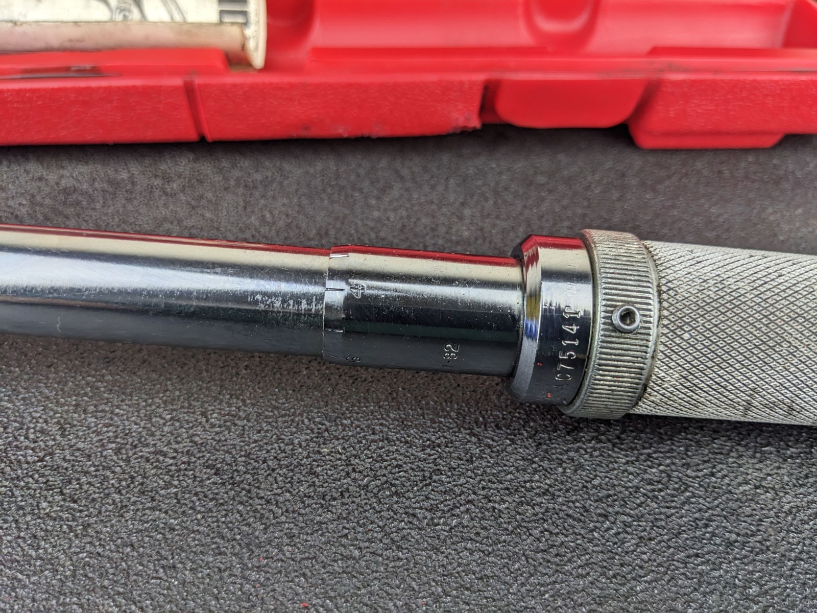 #bp316 Snap-On Tools QJR3200B 1/2″ Click Type Torque Wrench 30-200 FT LBS