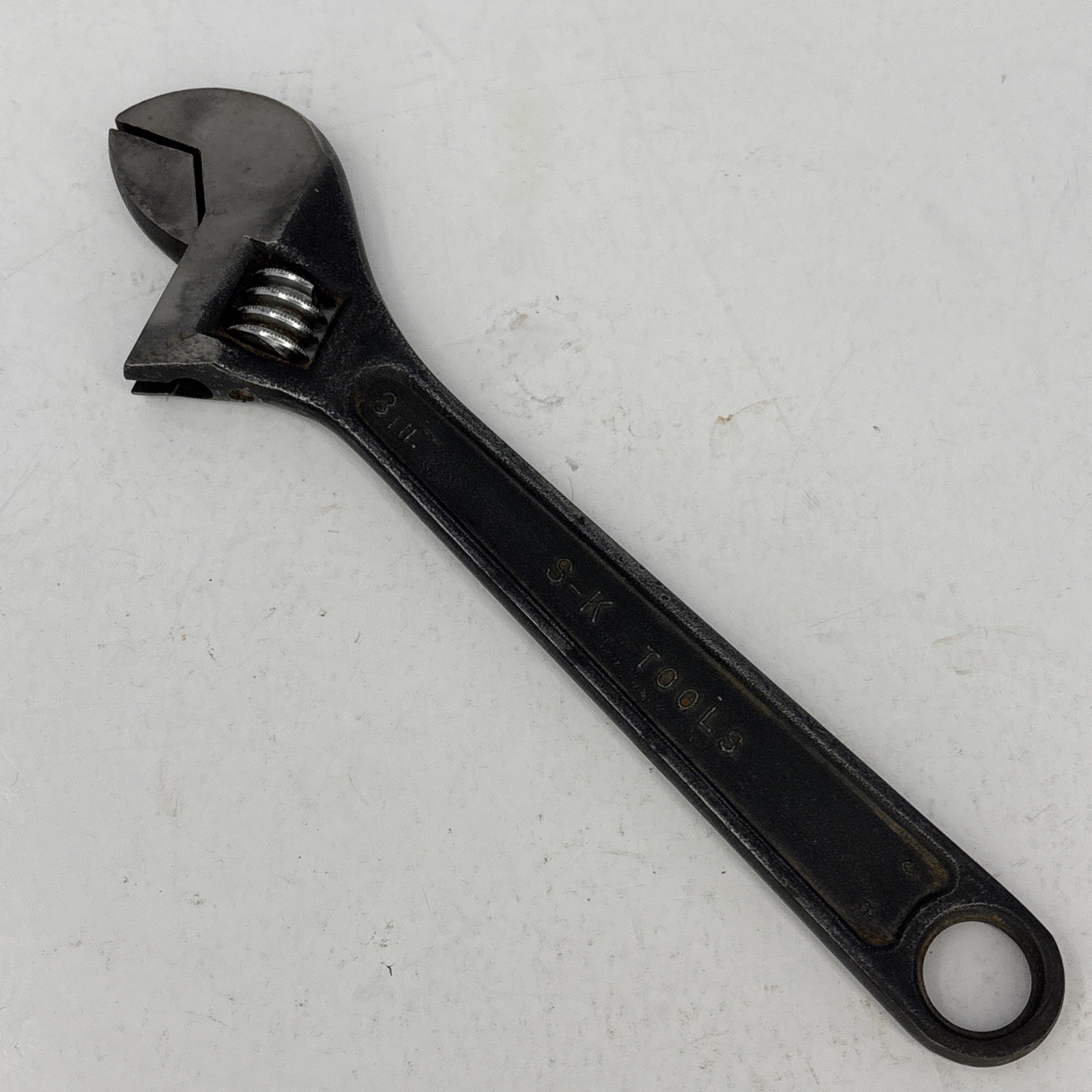 SK 8″ Adjustable Wrench Crescent VINTAGE S-K Tools Made In USA