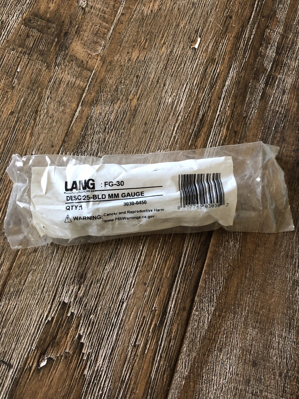 Lang FG-30 Feeler Gauge 25-Blade 0.040-1.000mm Range 3030-0450