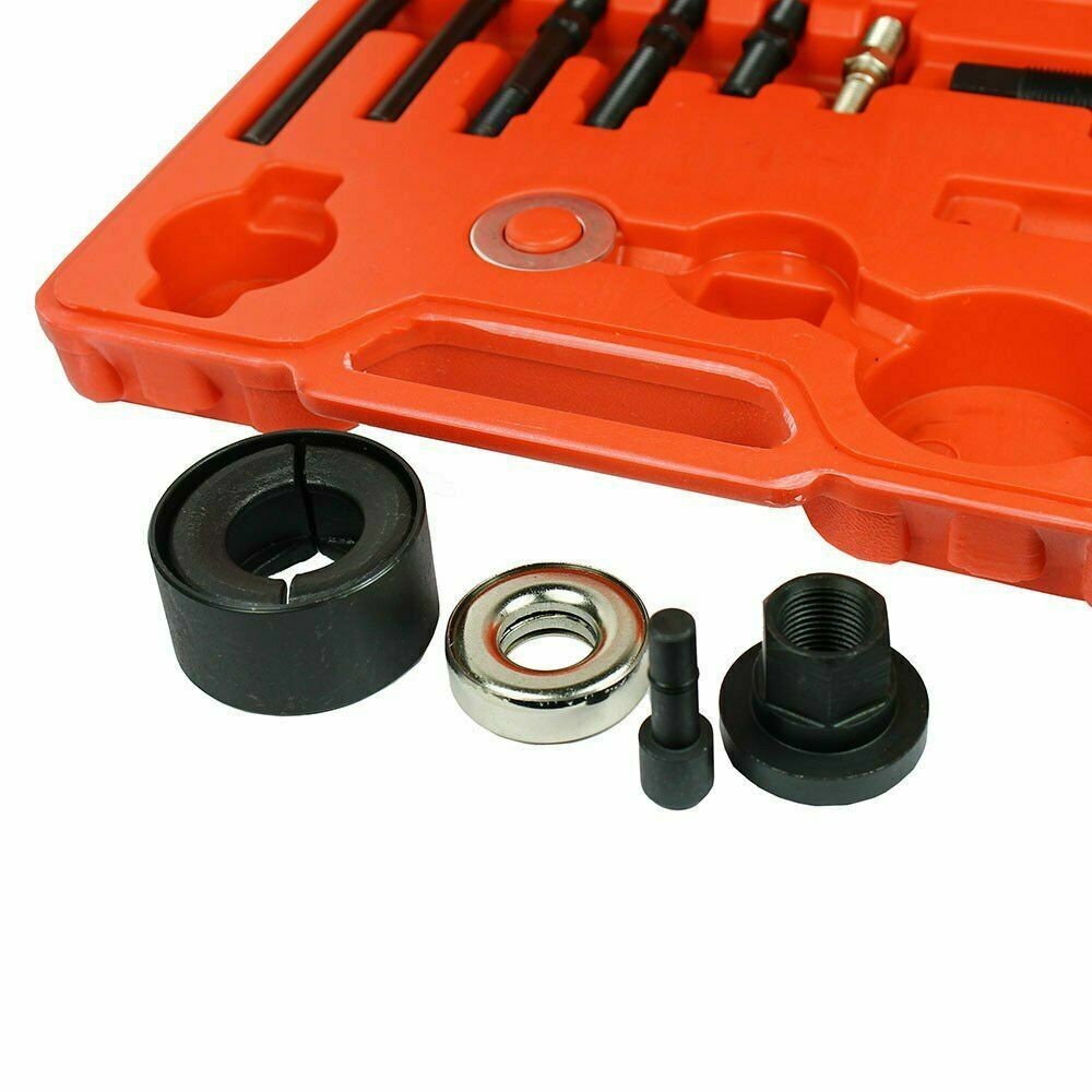 Pulley Puller and Installer Power Steering Pump Remover Alternator – 13 PCS Kit