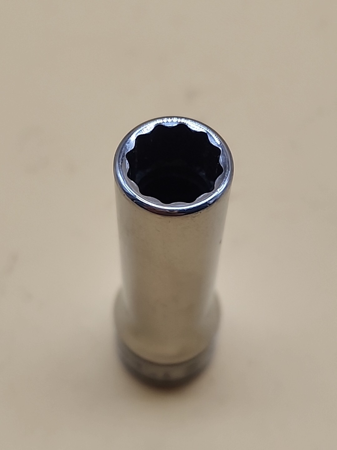 Snap-on Tools SF121, 3/8″, 3/8″ Drive, 12 Point, Chrome Deep Socket USA